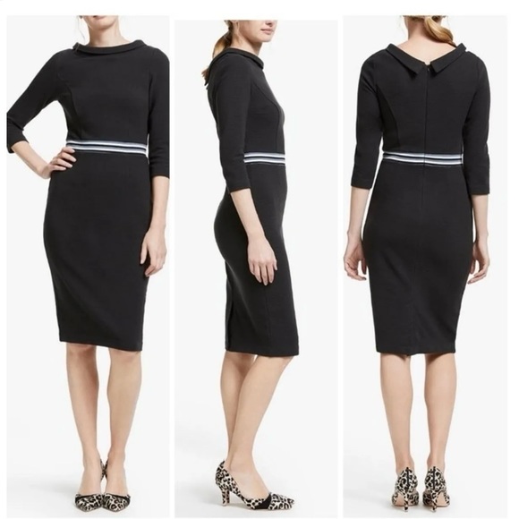 Boden Dresses & Skirts - NWT Boden Daisy Ottoman Classic black dress. Size 8